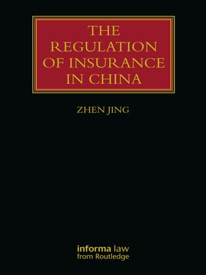 cover image of The Regulation of Insurance in China